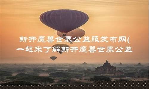 公益服发布网(公益服大全)